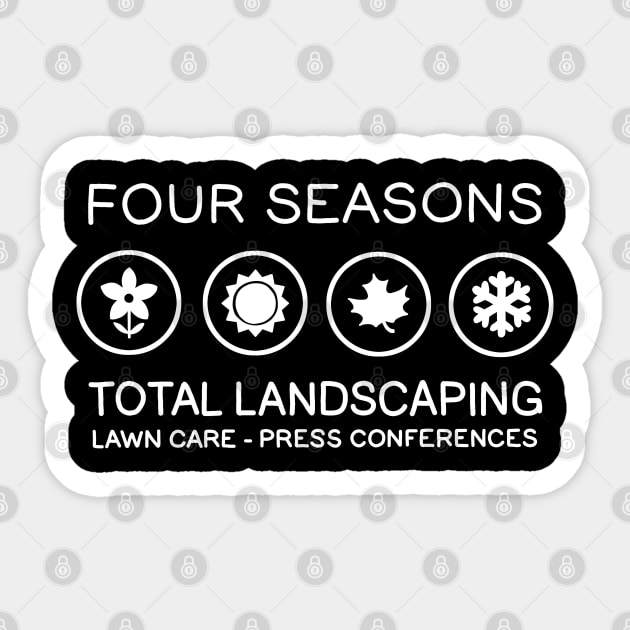 Four Seasons Total Landscaping Sticker by valentinahramov